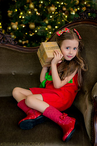 Детский и семейный новогодний фотопроект, декабрь 2014